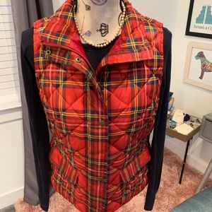 Talbots fitted puffer vest-XS